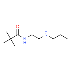 Propanamide,2,2-dimethyl-N-[2-(propylamino)ethyl]- Structure