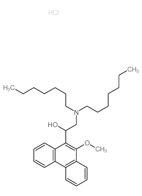 2-(diheptylamino)-1-(10-methoxyphenanthren-9-yl)ethanol结构式