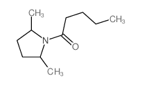 1-(2,5-dimethylpyrrolidin-1-yl)pentan-1-one structure