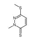 2-methyl-6-methylsulfanylpyridazine-3-thione结构式