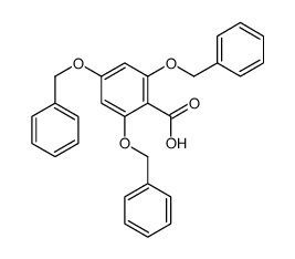 2,4,6-tris(phenylmethoxy)benzoic acid结构式