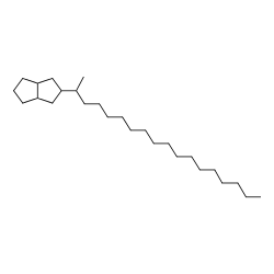 2-(1-Methylheptadecyl)octahydropentalene structure