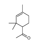 1-(2,2,4-trimethyl-3-cyclohexen-1-yl)ethan-1-one Structure