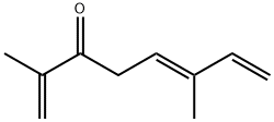 (E)-2,6-Dimethyl-1,5,7-octatrien-3-one结构式