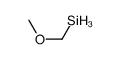 Methoxymethylsilane structure