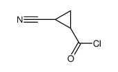 2-cyano-1-cyclopropanecarboxylic acid chloride结构式