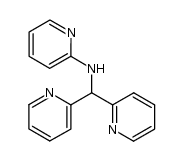 (di-pyridin-2-yl-methyl)-pyridin-2-yl-amine结构式