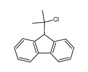 9-(2-Chlor-2-propyl)-9H-fluoren结构式