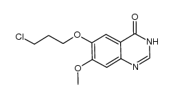 4(3H)-Quinazolinone, 6-(3-chloropropoxy)-7-Methoxy- structure