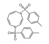 1,4-bis-(4-methylphenyl)sulfonyl-1,4-diazocine结构式