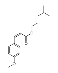 4-methylpentyl 3-(4-methoxyphenyl)prop-2-enoate Structure
