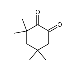 3,3,5,5-tetramethyl-cyclohexane-1,2-dione Structure