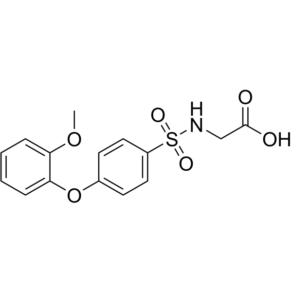 N-[4-(2-Methoxyphenoxy)phenylsulfonyl]glycine picture