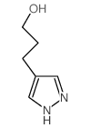 1H-吡唑-4-丙醇结构式