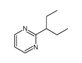 Pyrimidine, 2-(1-ethylpropyl)- (9CI) Structure