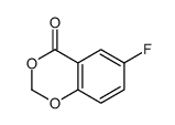 6-fluoro-1,3-benzodioxin-4-one结构式