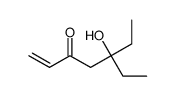 5-ethyl-5-hydroxyhept-1-en-3-one结构式