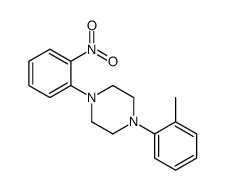 1-(2-methylphenyl)-4-(2-nitrophenyl)piperazine Structure