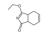 (3aR,7aS)-3-ethoxy-3a,4,7,7a-tetrahydroisoindol-1-one Structure