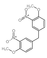 1-methoxy-4-[(4-methoxy-3-nitro-phenyl)methyl]-2-nitro-benzene picture