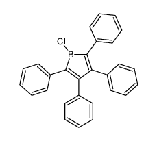 1-chloro-2,3,4,5-tetraphenylborole Structure