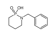 1-benzyl-2-hydroxy-1,2λ5-azaphosphinane 2-oxide结构式