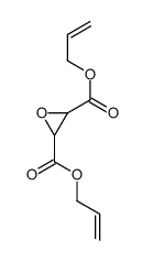 bis(prop-2-enyl) oxirane-2,3-dicarboxylate结构式