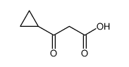 3-cyclopropyl-3-oxopropanoic acid结构式
