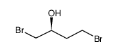 (S)-1,4-DIBROMOBUTAN-2-OL structure