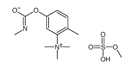 methyl sulfate,trimethyl-[2-methyl-5-(methylcarbamoyloxy)phenyl]azanium结构式