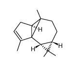 (1aS,6aR)-1,1aα,2,3,3a,3bβ,4,6bα-Octahydro-1,1,3aα,6-tetramethylcyclopenta[2,3]cyclopropa[1,2-a]cyclopropa[c]benzene Structure