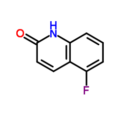 5-氟喹啉-2(1H)-酮结构式