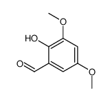 2-hydroxy-3,5-dimethoxybenzaldehyde结构式