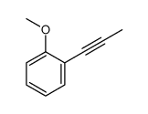 1-methoxy-2-prop-1-ynylbenzene Structure