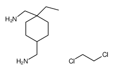 [4-(aminomethyl)-4-ethylcyclohexyl]methanamine,1,2-dichloroethane Structure