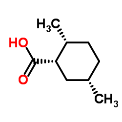 Cyclohexanecarboxylic acid, 2,5-dimethyl-, (1S,2R,5S)- (9CI) picture