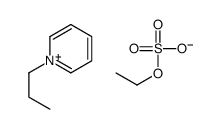 1-ethylmethylpyridinium ethyl sulphate结构式