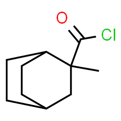 Bicyclo[2.2.2]octane-2-carbonyl chloride, 2-methyl- (9CI) structure