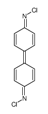 [3,3']bicyclohexa-1,4-dienylidene-6,6'-dione-bis-chlorimin结构式