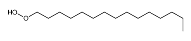 1-hydroperoxypentadecane结构式