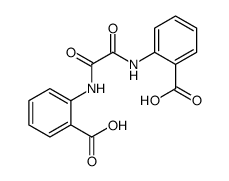 2-[[2-(2-carboxyanilino)-2-oxoacetyl]amino]benzoic acid Structure