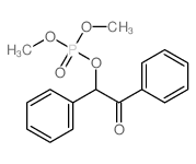 dimethyl (2-oxo-1,2-diphenylethyl) phosphate Structure