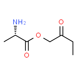 L-Alanine, 2-oxobutyl ester (9CI)结构式