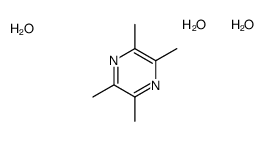 2,3,5,6-tetramethylpyrazine,trihydrate结构式