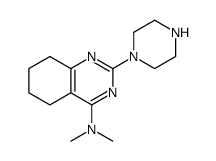 N,N-dimethyl-2-piperazin-1-yl-5,6,7,8-tetrahydroquinazolin-4-amine Structure