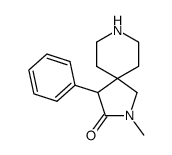 2-METHYL-4-PHENYL-2,8-DIAZASPIRO[4.5]DECAN-3-ONE结构式