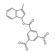 3-methylinden-1-yl 3,5-dinitrobenzoate Structure