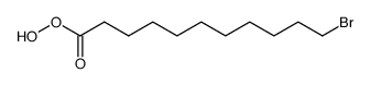 Undecaneperoxoic acid, 11-bromo- structure