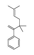 3,3,6-trimethylhepta-1,5-dien-2-ylbenzene Structure