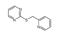 2-(pyridin-2-ylmethylsulfanyl)pyrimidine结构式